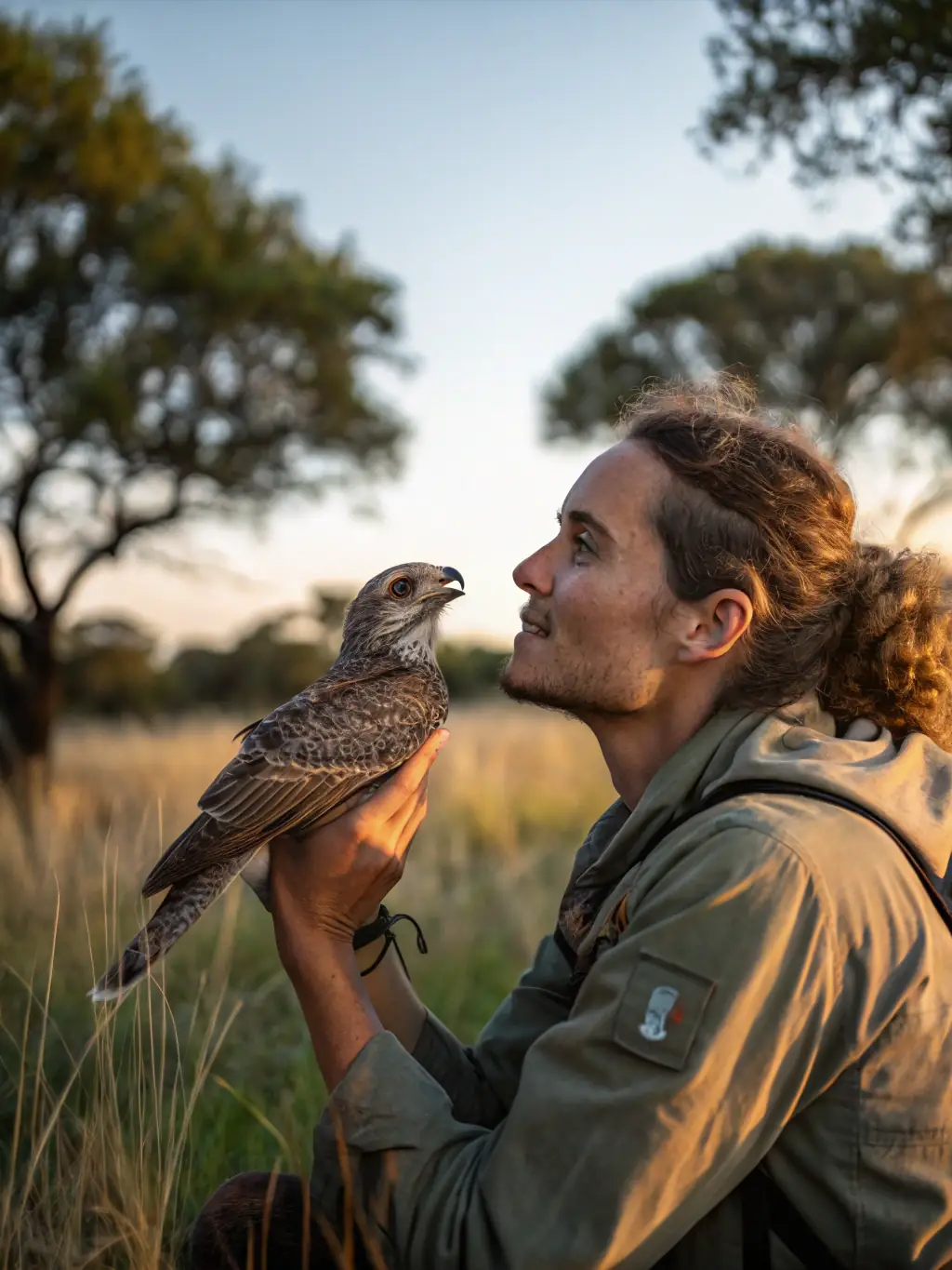 A photograph depicting volunteers from AMICALE DES PROPRIETAIRES TERRIENS DE NERSAC releasing a rehabilitated deer back into its natural habitat in the Nersac region, showcasing the organization's commitment to wildlife conservation.